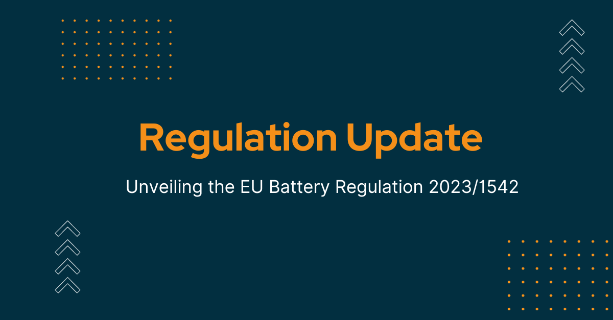 VTC بیٹری پاس نیا EU بیٹری ریگولیشن 2023/1542 ہدایت