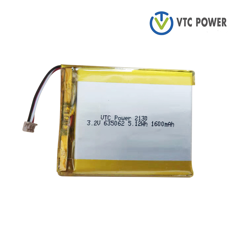 635062 1600mAh 3.2V Lifepo4 بیٹری ریچارج ایبل بیٹری برائے GPS MP3 MP4 MP5 DVD بلوٹوتھ کھلونے اسپیکر DIY ٹیبلٹ PC MID